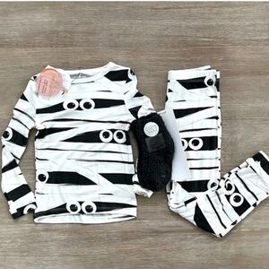 Milkberry Halloween Fall Mummy bamboo Set 12 months